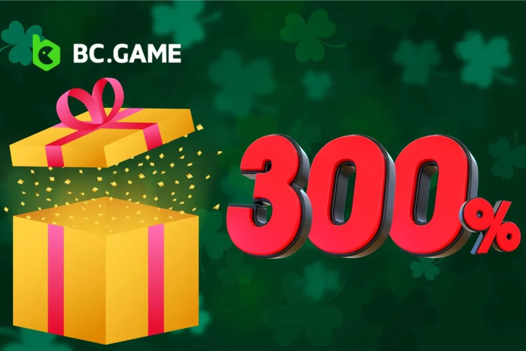 300% Welcome Bonus on BC Game