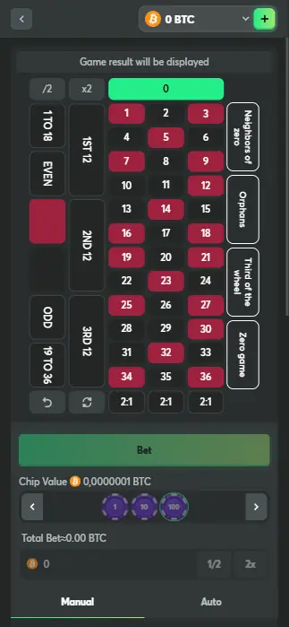 BC Game Roulette