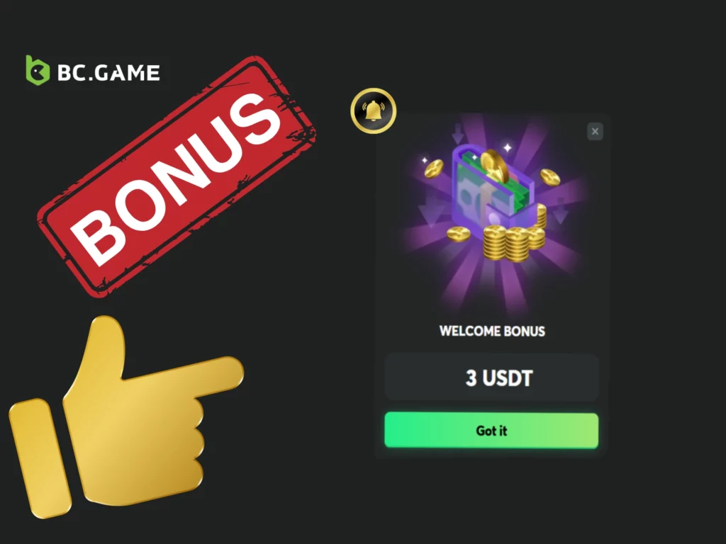 BC Game Free Bonus Offer