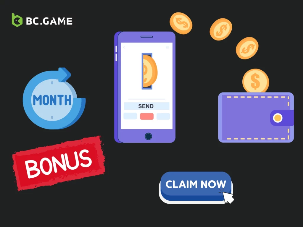 How to Claim Your Monthly Bonus