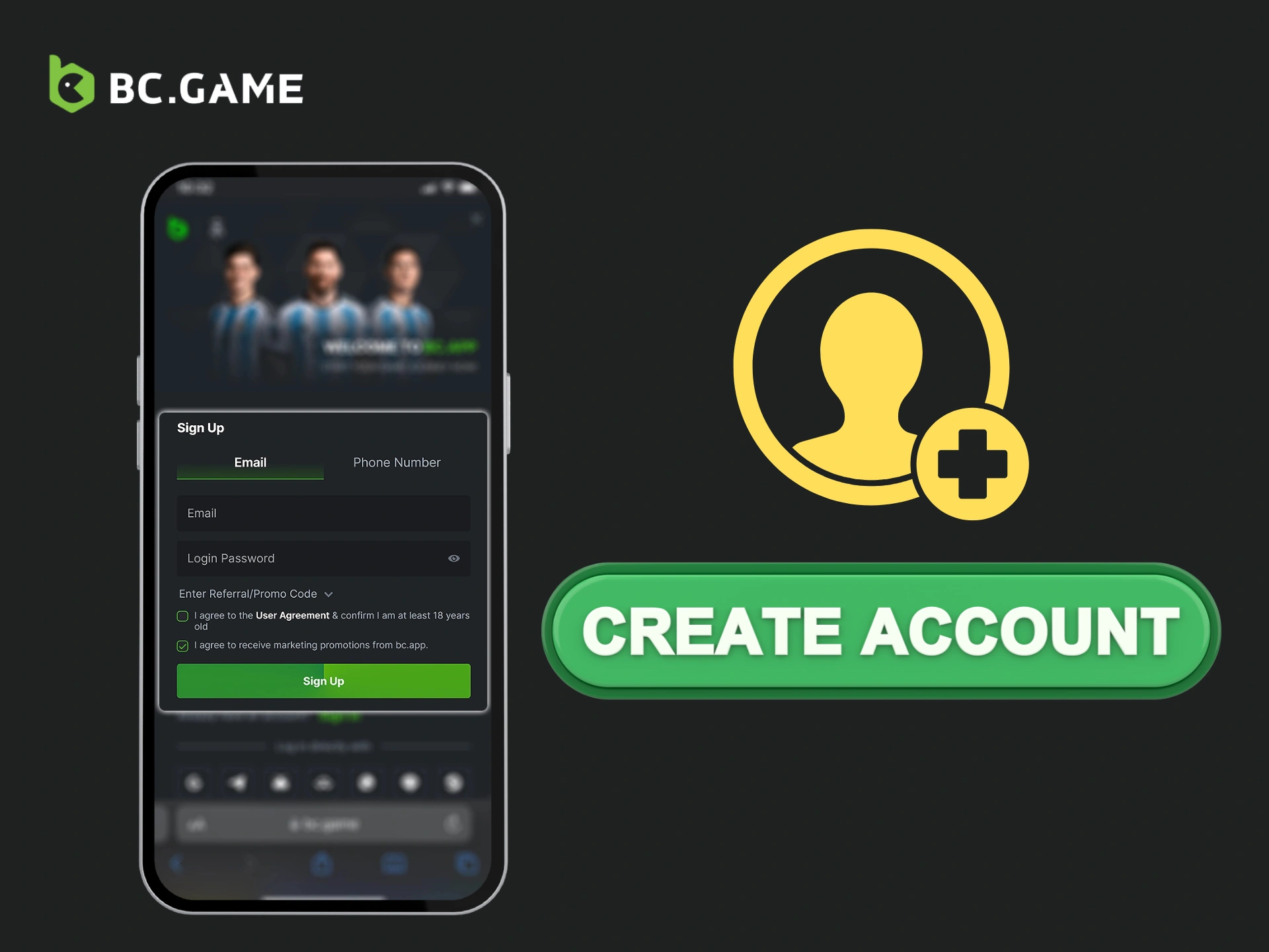 Simple Steps to Create an Account on BC Game