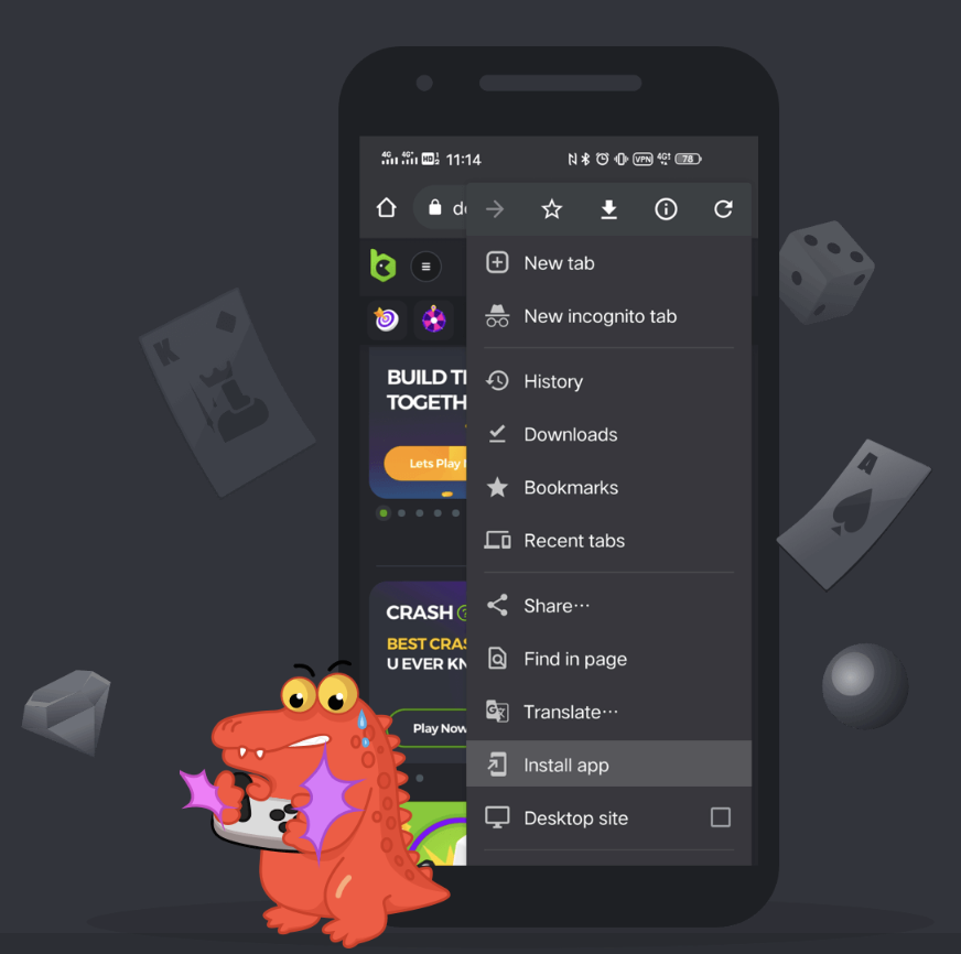 The BC.Game Mobile Login Experience