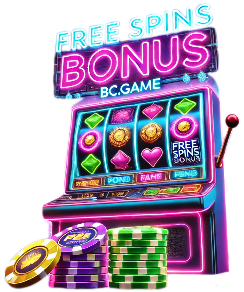 bonuses and free spins at bc game
