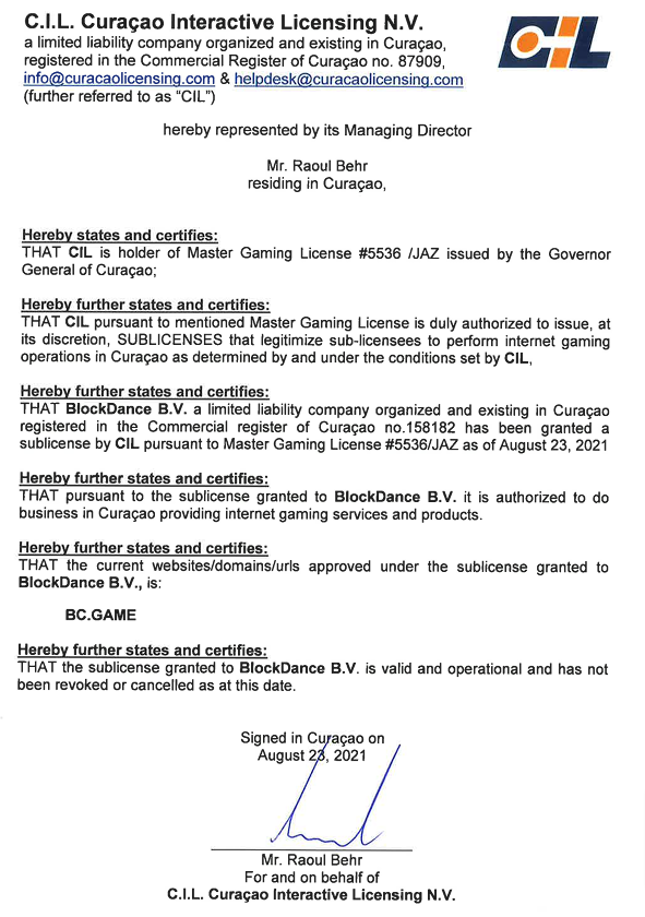 license-bcgame