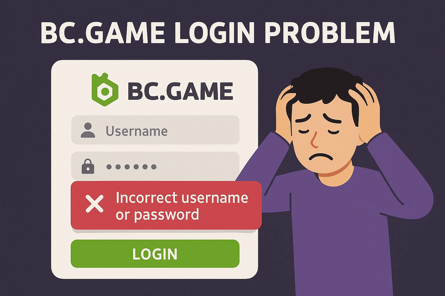 Troubleshooting: Solving the Dreaded BC Game Login Problem