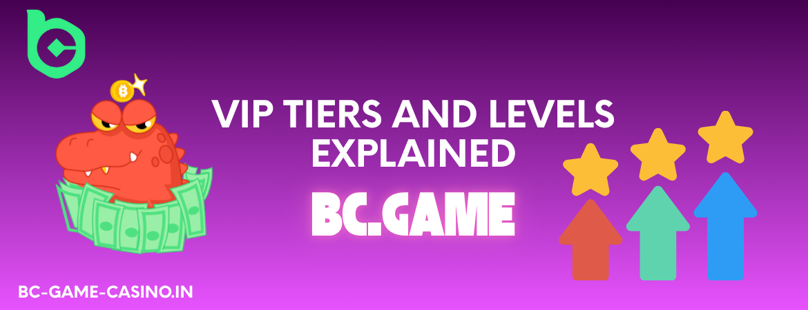 BC Game VIP Tiers and Levels Explained