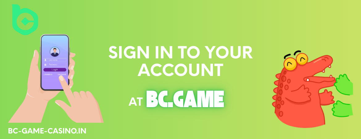 How to Log in to BC Game in India